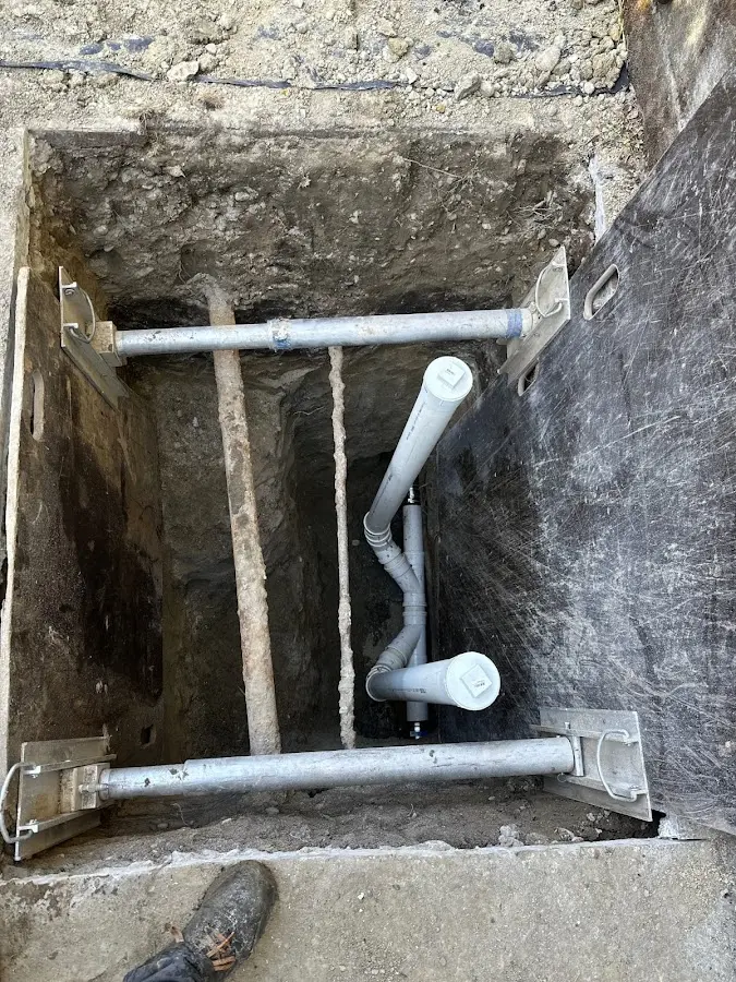 Experienced plumber completing Gas Line Repair work in Le Ray